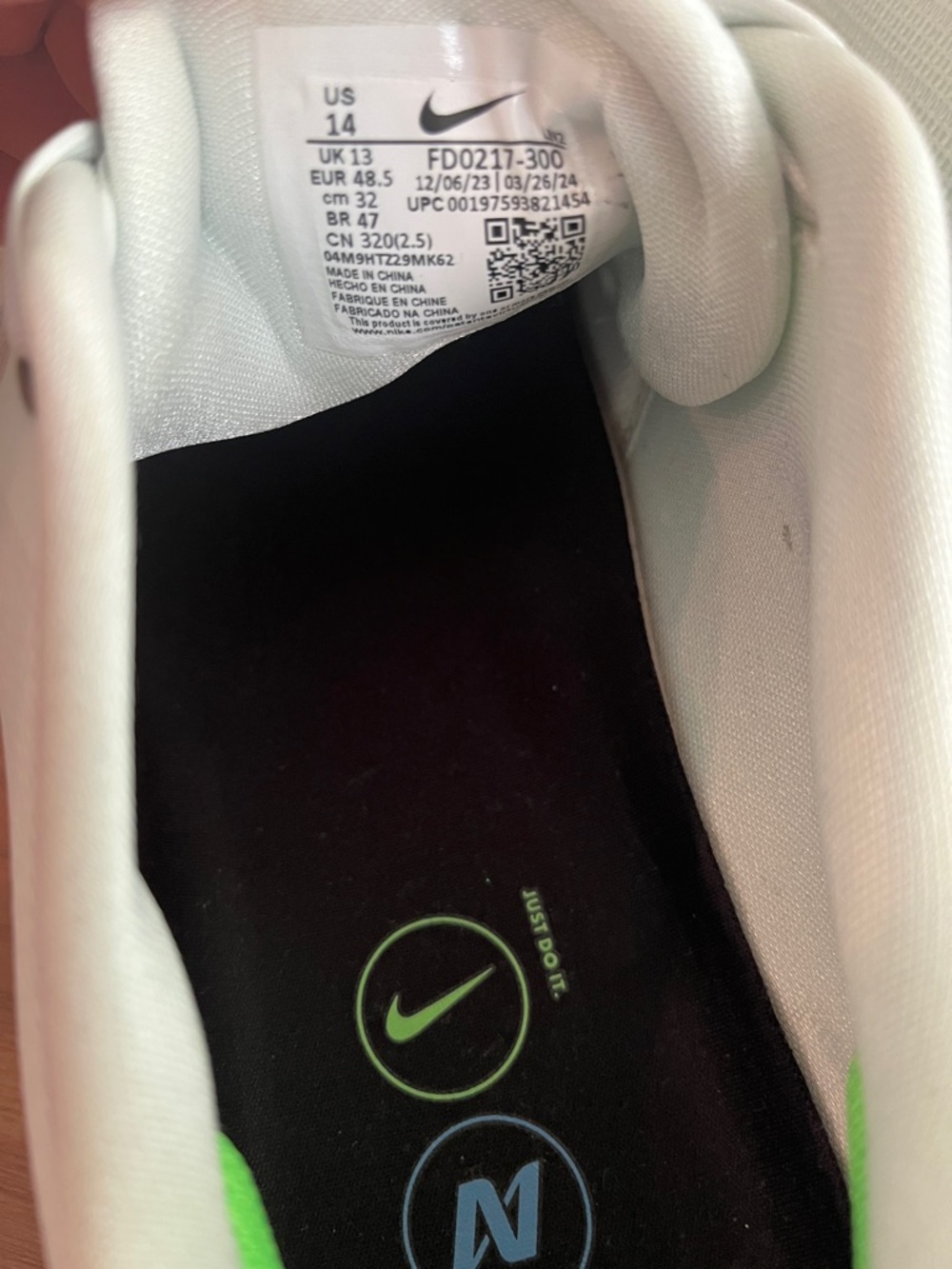 Nike Air Zoom Infinity Tour 2 Golf Shoes - Picture 6 of 6